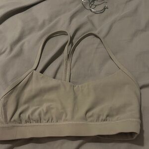 Lululemon Athletica Beige Green Sports Bra